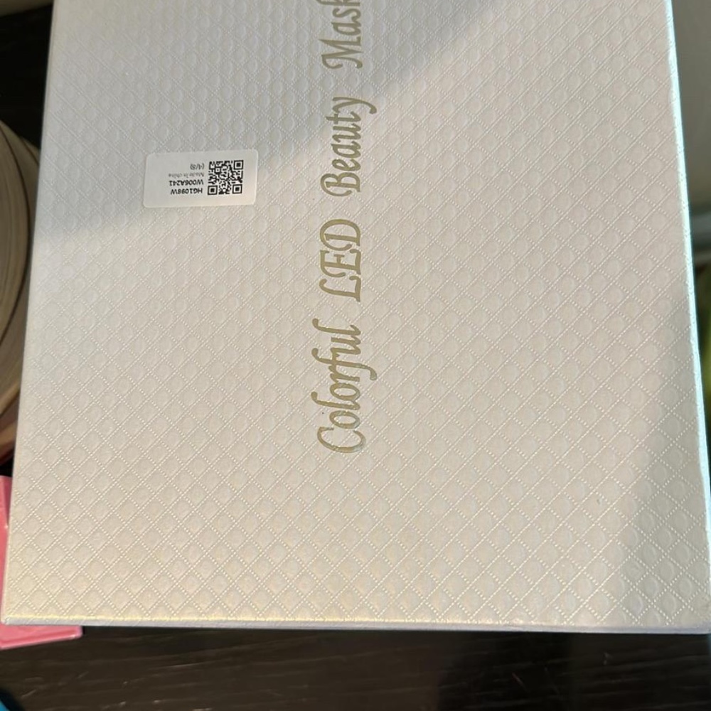 Colorful LED Beauty Mask In Original Box - Open Box - Picture 2 of 3